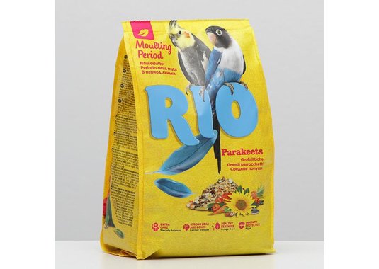  Rio Корм для средних попугаев в период линьки - фото
