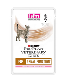Влажный корм Purina Pro Plan Veterinary Diets NF корм для кошек при патологии почек, с лососем