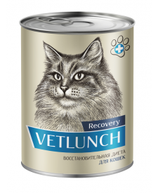 Vetlunch Recovery для кошек Восстановительная диета