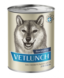 Vetlunch Recovery для собак Восстановительная диета