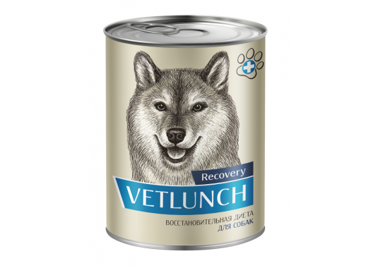 Vetlunch Recovery для собак Восстановительная диета - фото