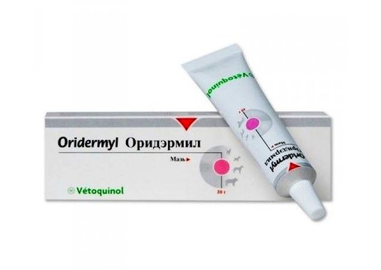 Оридермил мазь для лечения отодектоза - фото