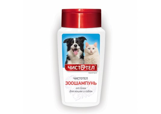Чистотел антипаразитарный шампунь универсальный для кошек и собак - фото