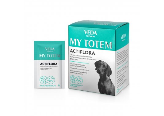 MY TOTEM ACTIFLORA синбиотический комплекс для собак (1 пакет) - фото
