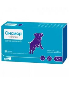Онсиор Таблетки для собак для облегчения воспаления и боли, 10 мг