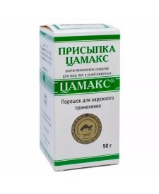 Присыпка ЦАМАКС для лечения дерматитов у собак и кошек, 50 гр.