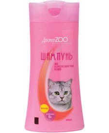 Доктор Zoo Шампунь для короткошерстных кошек, 250мл