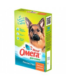 Омега Neo витамины для собак с морскими водорослями, 90 таб.