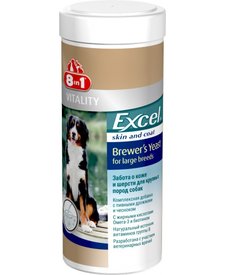 Excel Brewer`s Yeast for large breeds Пивные дрожжи для собак крупных пород