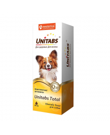Комплексные витамины для собак UNITABS Total с Q10, 50 мл